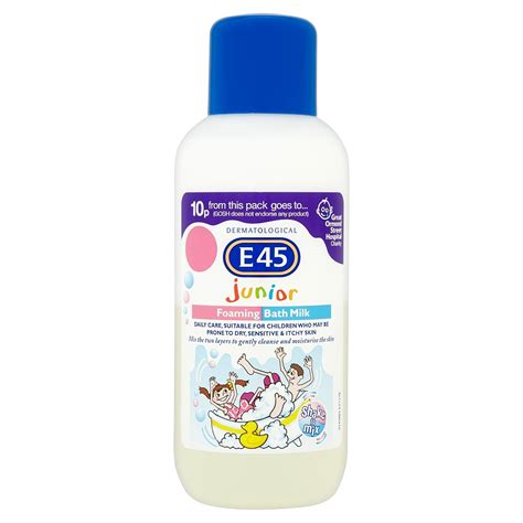 E45 Junior Foaming Bath Milk 500ml FEELUNIQUE