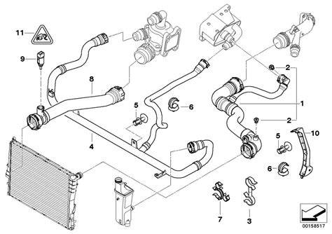 E46 engine coolant temperature sensor.  BMW E46 3 Series 320Ci M54 engine 2000,...