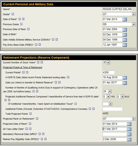 E7 Retirement Pay Comparison: Active-Duty vs Reserve - The …