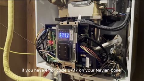 E777 Navien Error Code: Juki Sewing Machine Serger Parts image 1