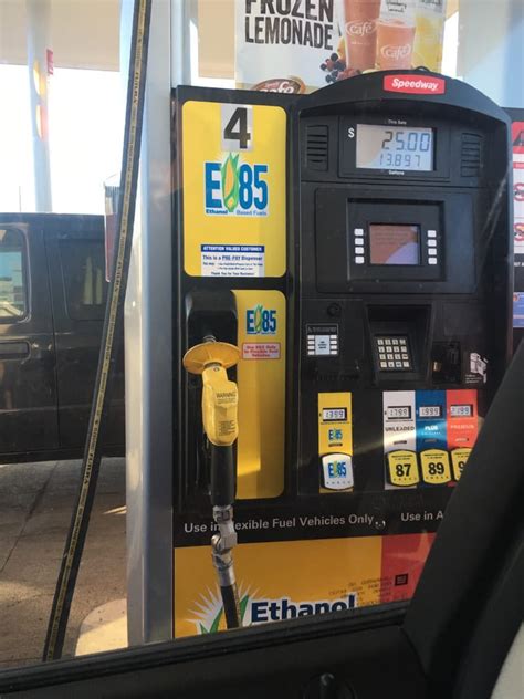 E85 gas close to me. Speedway. 10. Gas Stations. Convenience Stores. Coffee & Tea. “They are the only gas station close to the airport that has E85 !! Quick, easy, close to airport.” more. 