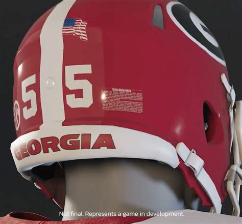Gurup Gotporan - EA Sports Reveals Georgia Uniform Spec in College Football Video Game