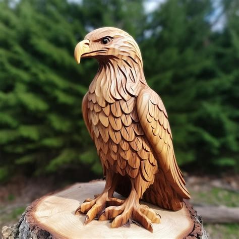 Eagle Wood Carving - Etsy - muktibox.com