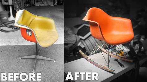 Eames Shell Rocking Chair Restoration! - muktibox.com