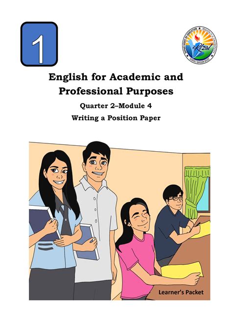 EAPP module 4 10-12 Writing a Position Paper - Studocu