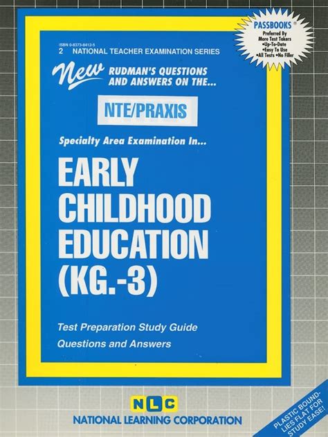 EARLY CHILDHOOD EDUCATION KG 3 Passbooks Study Guide
