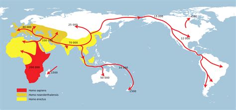Early human migrations - Wikiwand - wintechmobiles.com