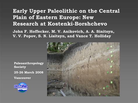 Early Upper Paleolithic Industries of Eastern Europe - JSTOR - wintechmobiles.com