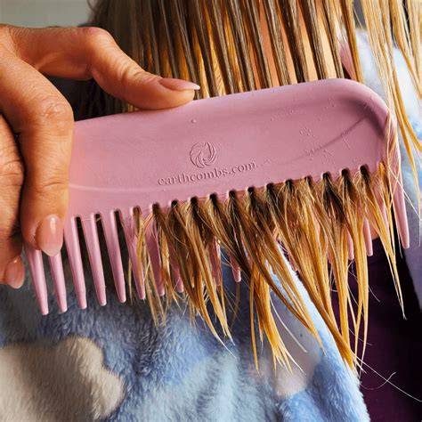 Earth Combs Wide Tooth Hair Combs Made from Recycled Plastics - raincitystudios.com