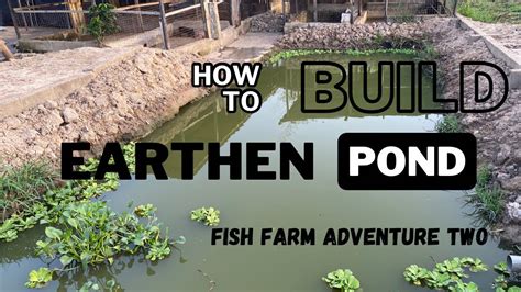 Earthen fishpond construction - raincitystudios.com