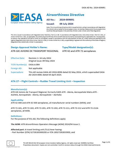 EASA AD 2024 0201