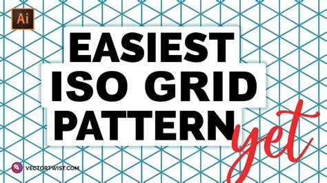 EASIEST ISO GRID PATTERN YET - How To Create An Isometric Grid … - muktibox.com