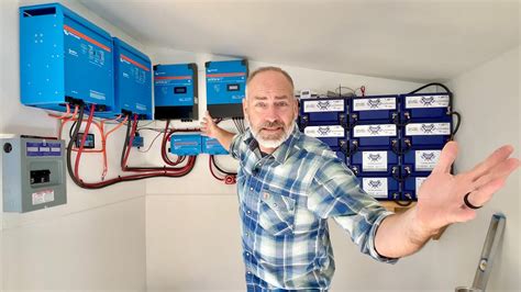 EASIEST Off Grid Solar Power System Battery Bank YouTube