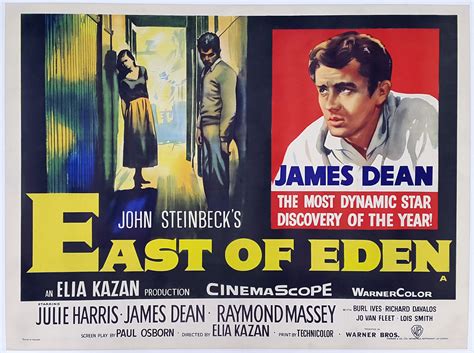EAST OF EDEN (1955) Original James Vintage Film Movie UK Quad Poster