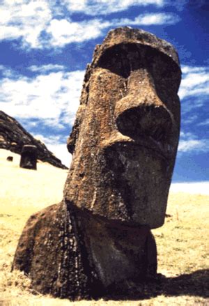 Easter Island monolith [This Dynamic Earth, USGS] - wintechmobiles.com