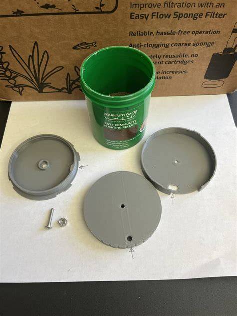 Easy Community Floating Pellets Manual Feeder Top - raincitystudios.com