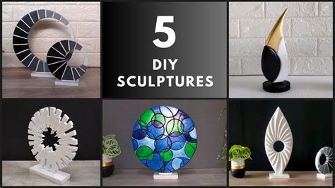 Easy DIY Minimalist Sculptures | No Sculpture Skills ( For Beginner ... - muktibox.com