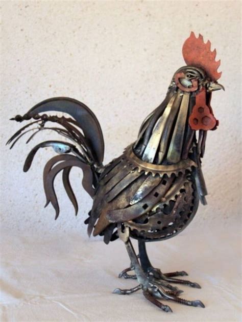 Easy DIY Scrap Metal Art Craft Sculptures - HOW TO MAKE - muktibox.com