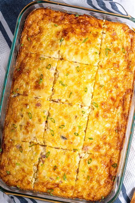 EASY HAM AND CHEESE BREAKFAST CASSEROLE - The Genetic …