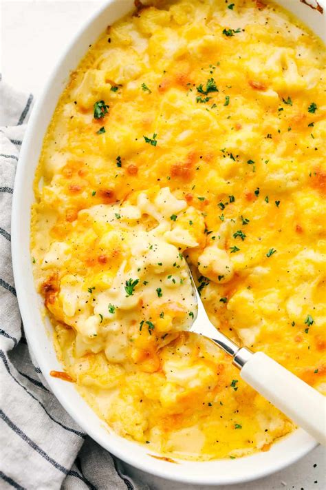 EASY Keto Cauliflower Mac and Cheese! Low Carb Mac & Cheese …