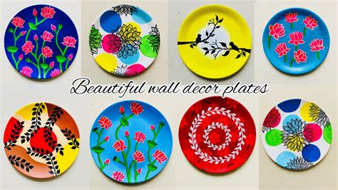 Easy painting on plate: DIY Plate painting with acrylic ... - Artistro - muktibox.com