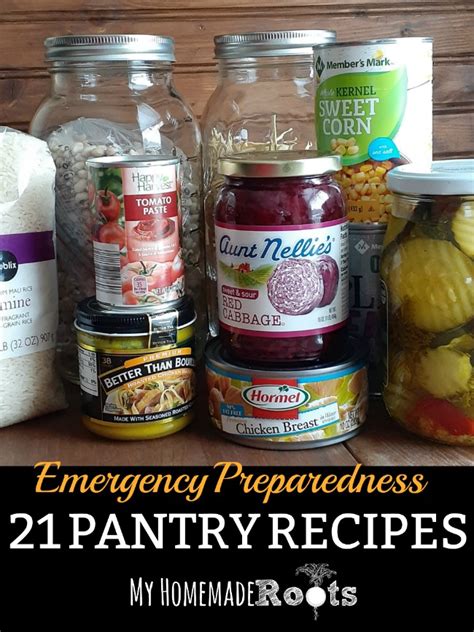 Easy Pantry Recipes for Preparedness - My … - raincitystudios.com