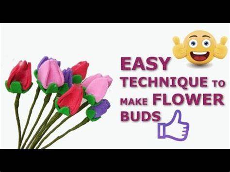 Easy Rose Bud Technique | Flower Bud Tutorial - raincitystudios.com