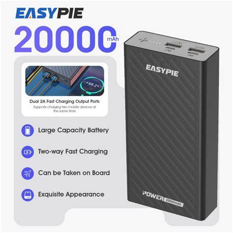 EASYPIE 20000mAh Ultra Slim Power Bank Fast Charging ... - Jumia … - raincitystudios.com