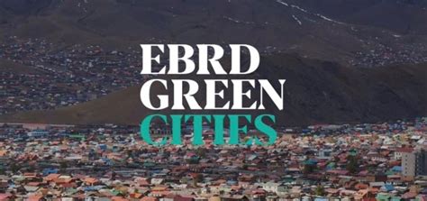 EBRD Green Cities Policy Tool - Infrastructure Tool Navigator