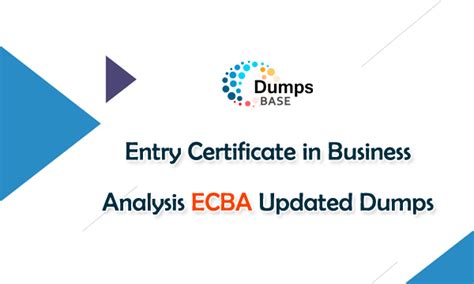 ECBA Dumps