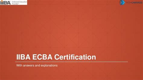 ECBA Zertifikatsdemo