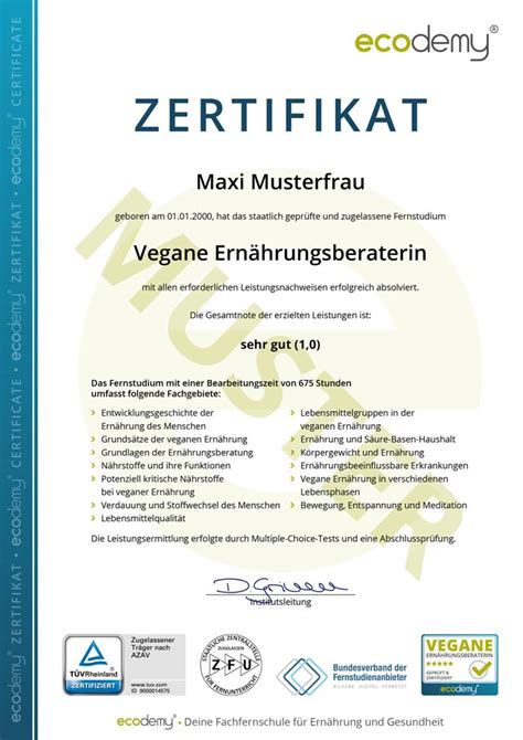 ECBA Zertifizierung