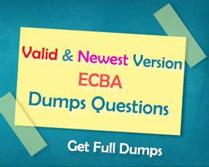 ECBA-Deutsch Dumps
