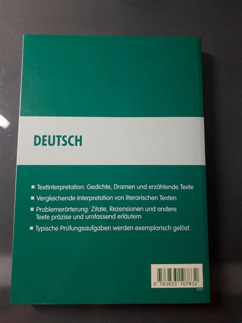 ECBA-Deutsch Prüfungs Guide