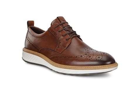 ECCO Leather Upper Wingtip Dress Shoes for Men - eBay