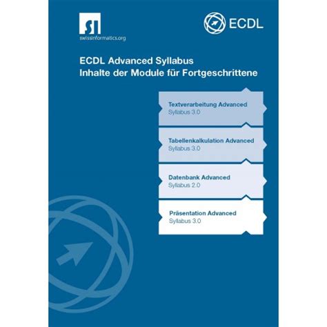 ECDL-ADVANCED Zertifikatsfragen