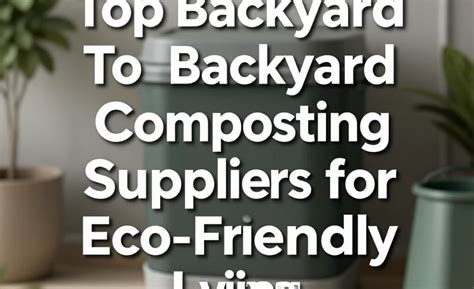Eco Living — How to start backyard composting - raincitystudios.com