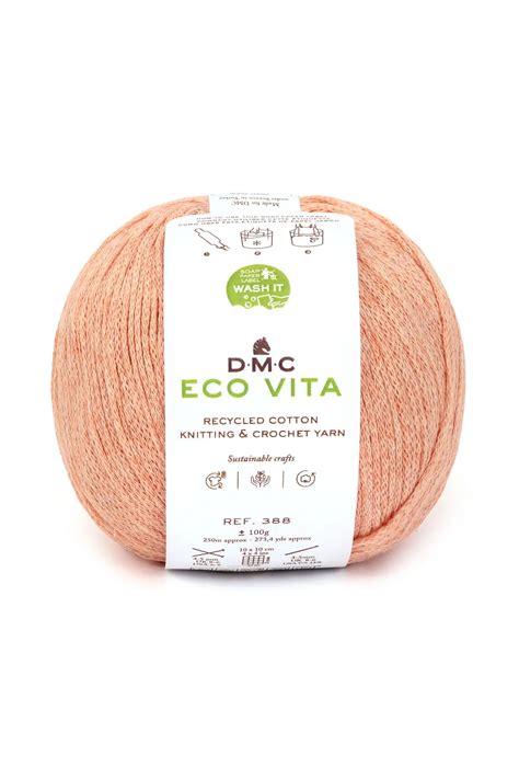 Eco vita 4 dmc multicolor tuttifrutti (107) recycled cotton cord ... - raincitystudios.com