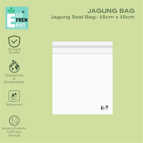 ECOFRENBAG Jagung Seal Bag - kantong ramah - wintechmobiles.com