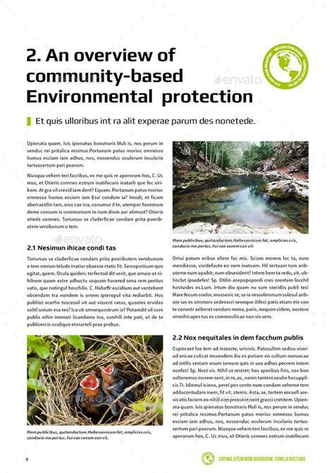 Ecological Report Template - African Union - raincitystudios.com