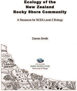 Ecology of the New Zealand Rocky Shore Community - muktibox.com