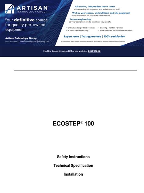 ECOSTEP200 E Manual PDF Power Supply - Scribd