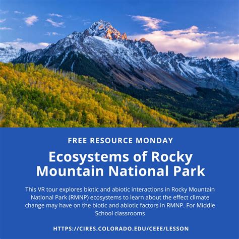 Ecosystems of Rocky Teacher Guide - U.S. National Park Service - raincitystudios.com