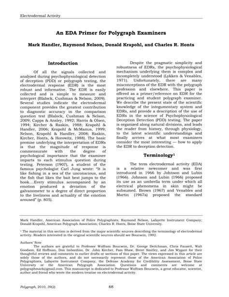 EDA Primer for Polygraph Examiners - muktibox.com