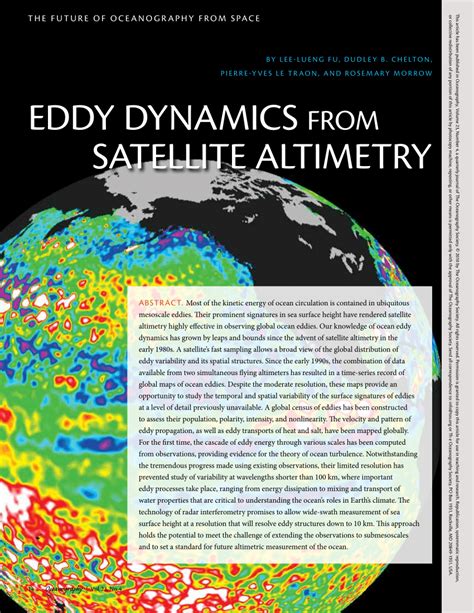 Eddy dynamics from satellite altimetry - Mendeley - raincitystudios.com