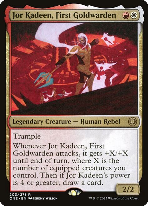 EDH Jor Kadeen, First Goldwarden Custom Commander Deck! Equipment Tribal!