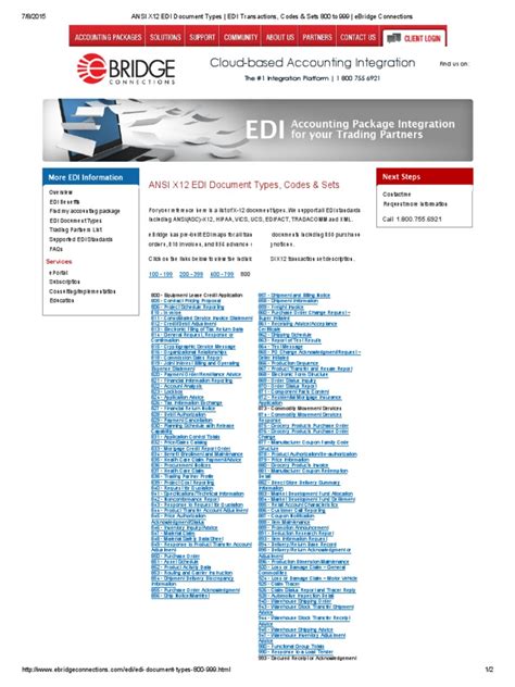 EDI Document Types Electronic Data Interchange Invoice Free 30