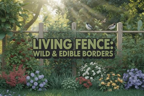 Edible Living Fence Ideas:Wildlife-Friendly Garden & Privacy - raincitystudios.com