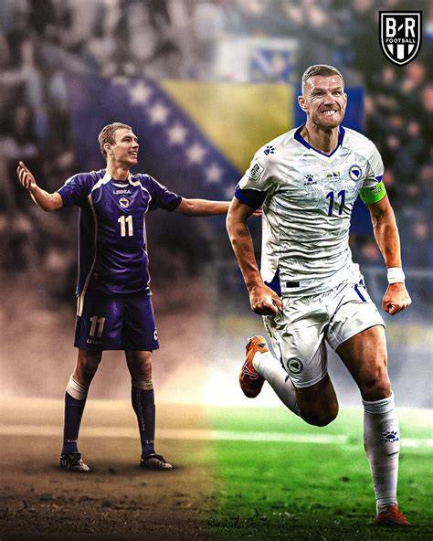 Edin Džeko’s goal vs. Wales... - Bleacher Report Football - raincitystudios.com