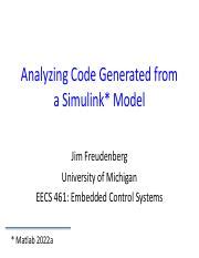 EECS 461 Embedded Control - University of Michigan